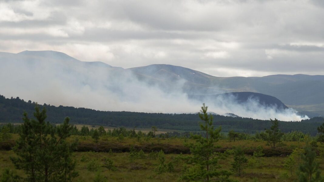 Rain brings hope of relief for crews fighting Cairngorms wildfire Rain brings hope of relief for crews fighting Cairngorms wildfire