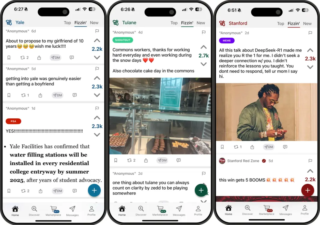 Filing: College app Fizz accuses VC of sharing confidential startup information with rival Sidechat Filing: College app Fizz accuses VC of sharing confidential startup information with rival Sidechat