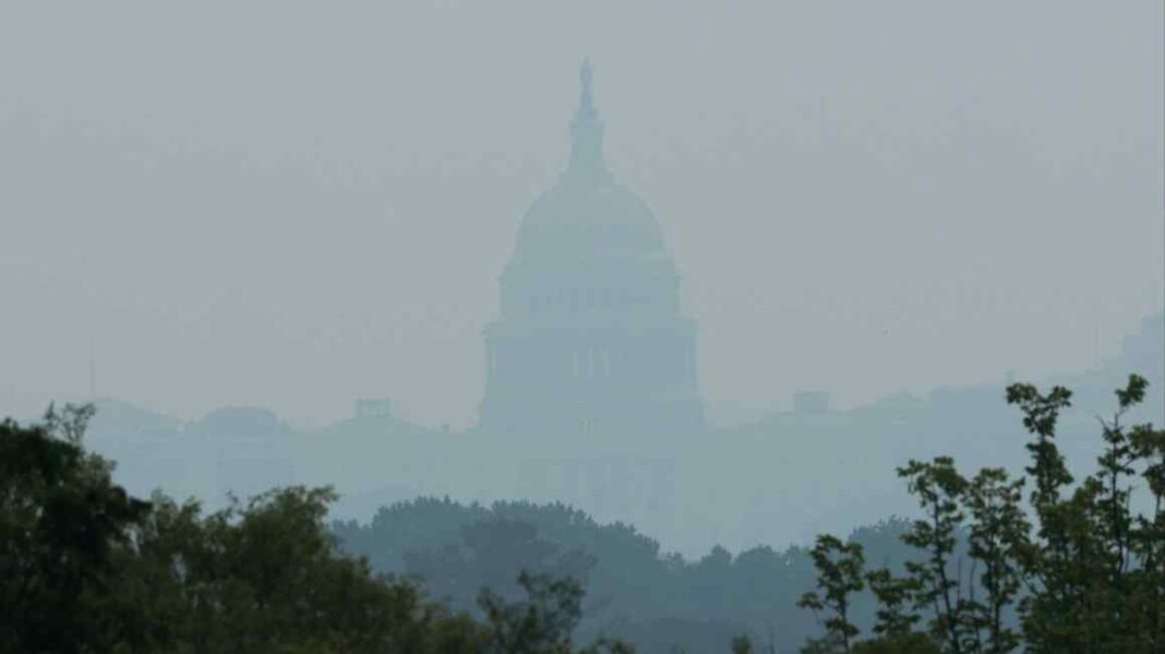 Trump threatens Canada with tariffs over ‘invasion’ of wildfire smoke Trump threatens Canada with tariffs over ‘invasion’ of wildfire smoke