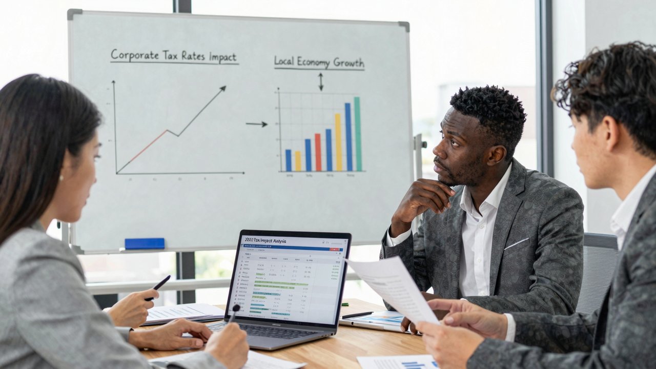 Local Economic Impact of Corporate Tax Changes