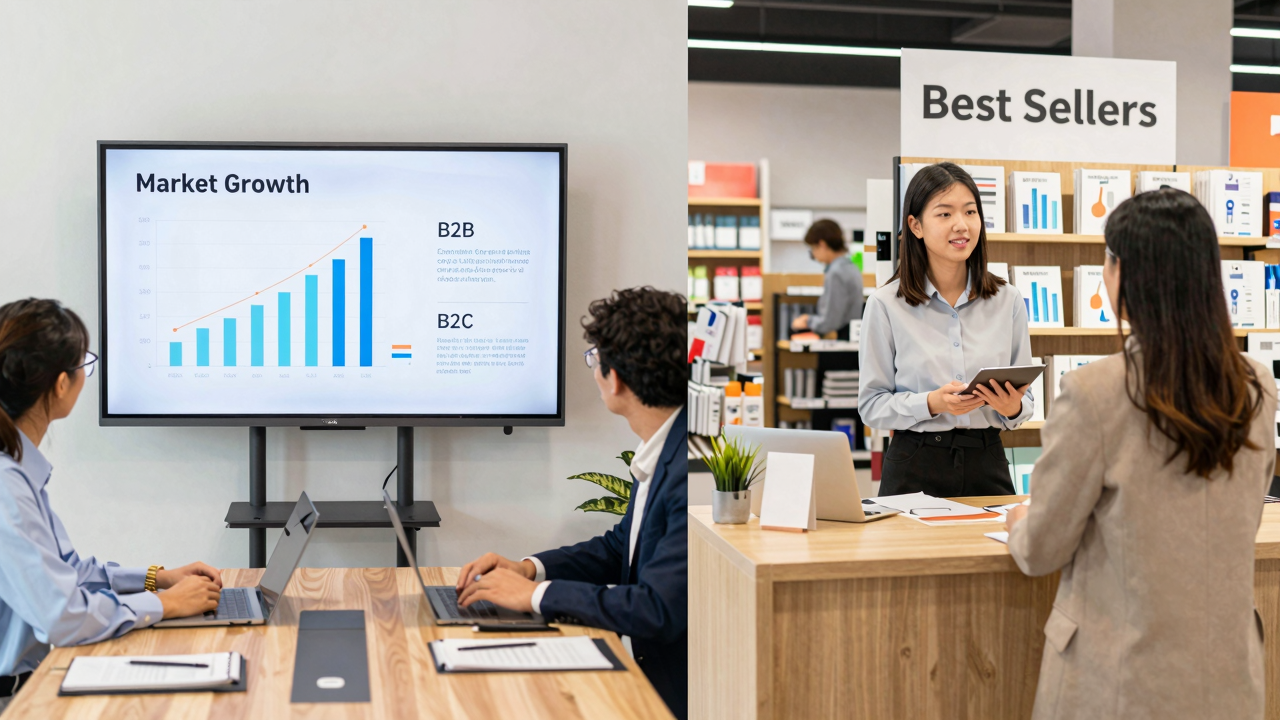 Market Size and Growth Projections: B2B vs. B2C