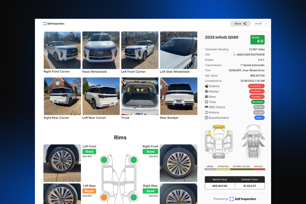 Sheryl Sandberg leads $10 million investment in AI-powered vehicle inspection service Sheryl Sandberg leads $10 million investment in AI-powered vehicle inspection service