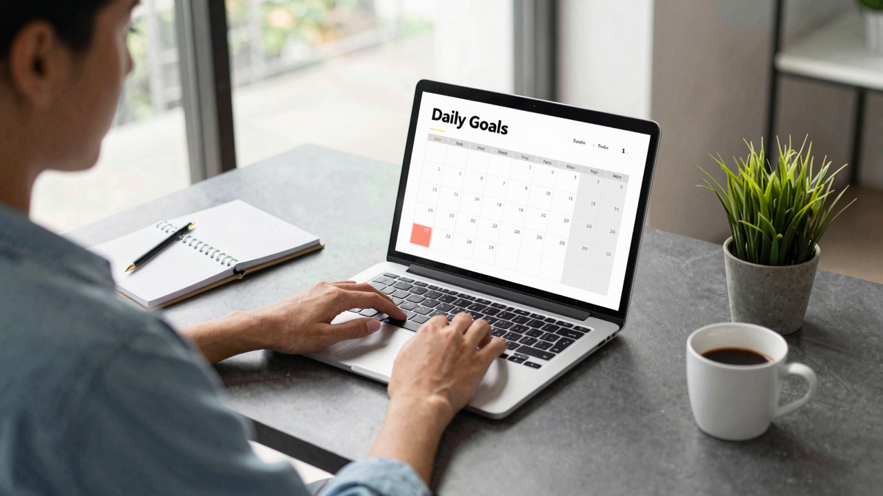 Set Clear Daily Goals to Achieve More