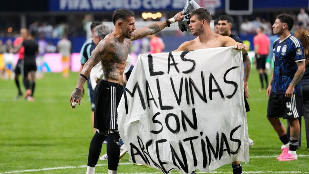 FIFA opens disciplinary case against Argentina FA over Falklands banner and other incidents FIFA opens disciplinary case against Argentina FA over Falklands banner and other incidents