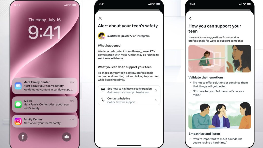 Instagram to alert parents if teens ask AI chatbot about suicide or self-harm Instagram to alert parents if teens ask AI chatbot about suicide or self-harm