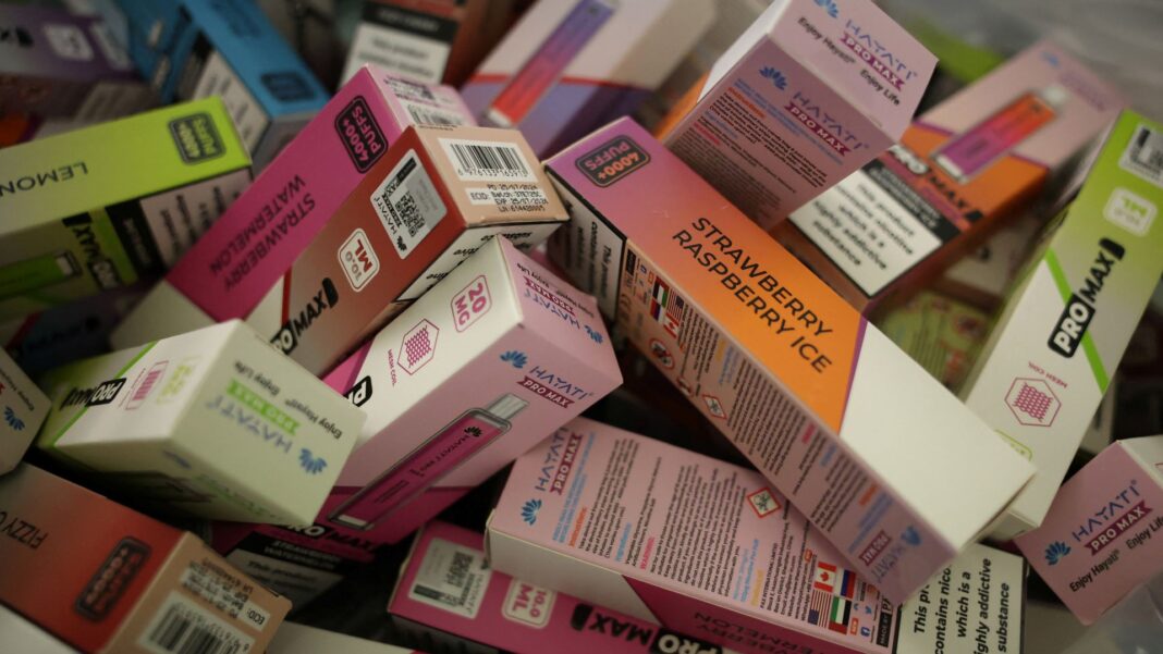 Vape flavours and packaging could be restricted to deter children Vape flavours and packaging could be restricted to deter children