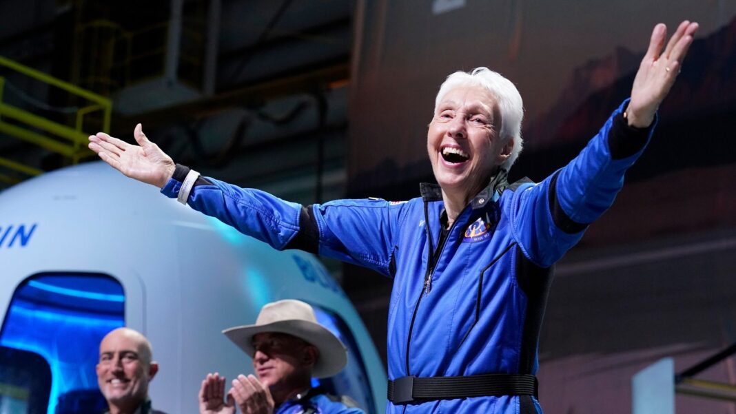 Oldest woman to travel into space dies aged 87 Oldest woman to travel into space dies aged 87