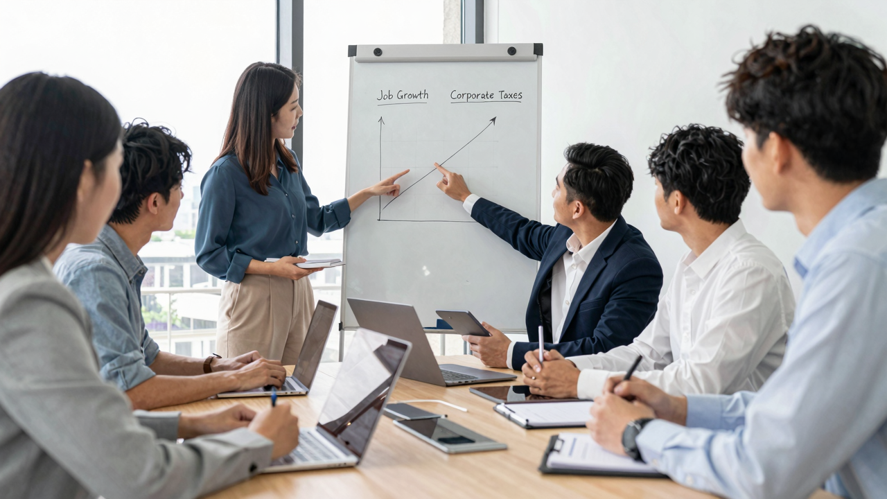 The Effect of Corporate Taxes on Job Creation