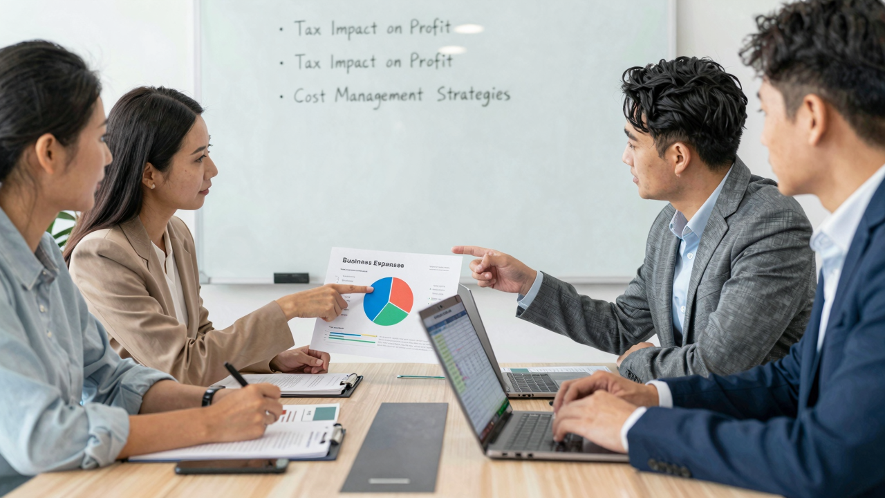 The Relationship Between Corporate Taxes and Business Costs