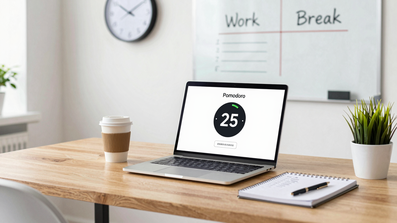 Utilizing the Pomodoro Technique to Enhance Productivity