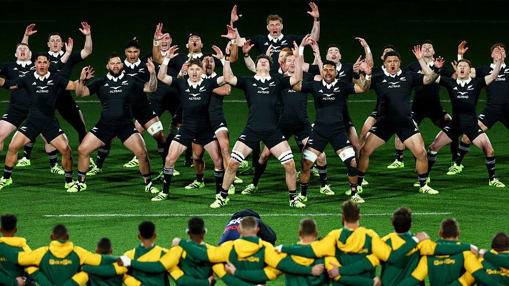 New Zealand haka v South Africa