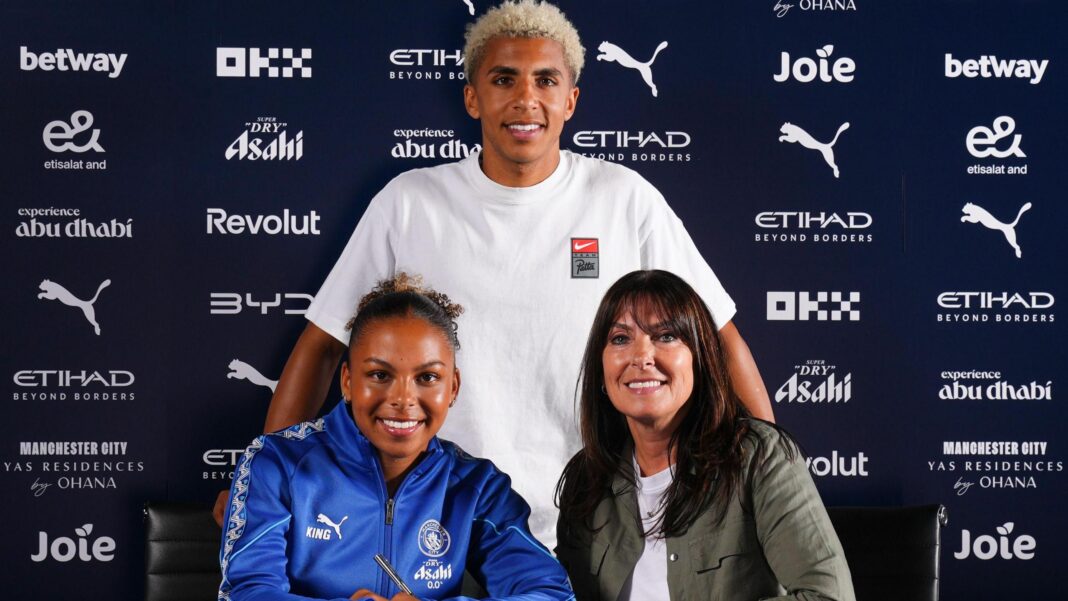 Rico Lewis’ sister Sacha turns pro with Man City Rico Lewis’ sister Sacha turns pro with Man City