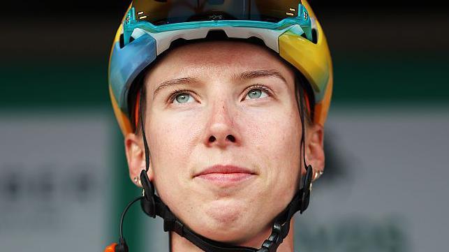 Lorena Wiebes of Netherlands and Team SD Worx - Protime prior to the 11th Lloyds Tour of Britain Women 2026, Stage 1