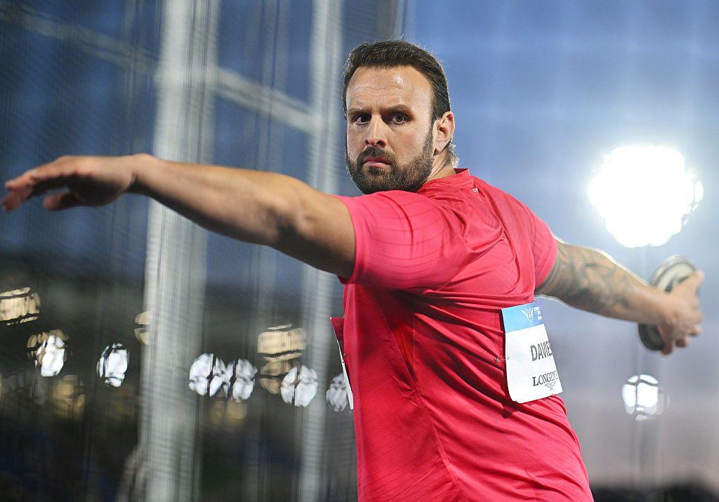 Aled Davies in discus action