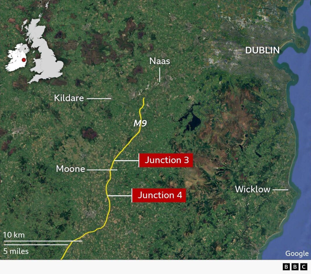 Post-mortems due on five boys killed in crash on wrong side of motorway that injured four in Ireland Post-mortems due on five boys killed in crash on wrong side of motorway that injured four in Ireland
