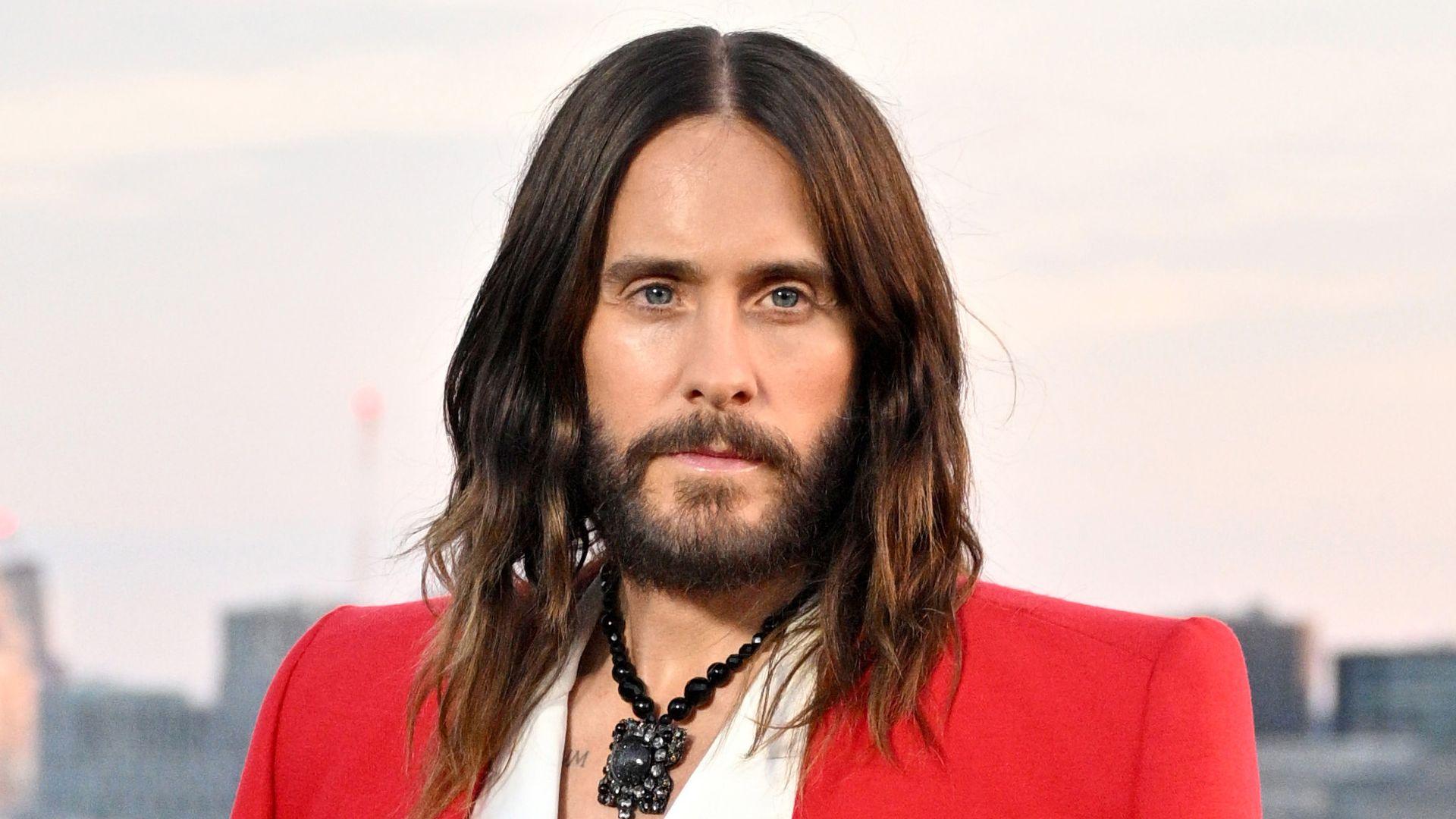 Jared Leto seen in London on 1 October 2025 in London, England.