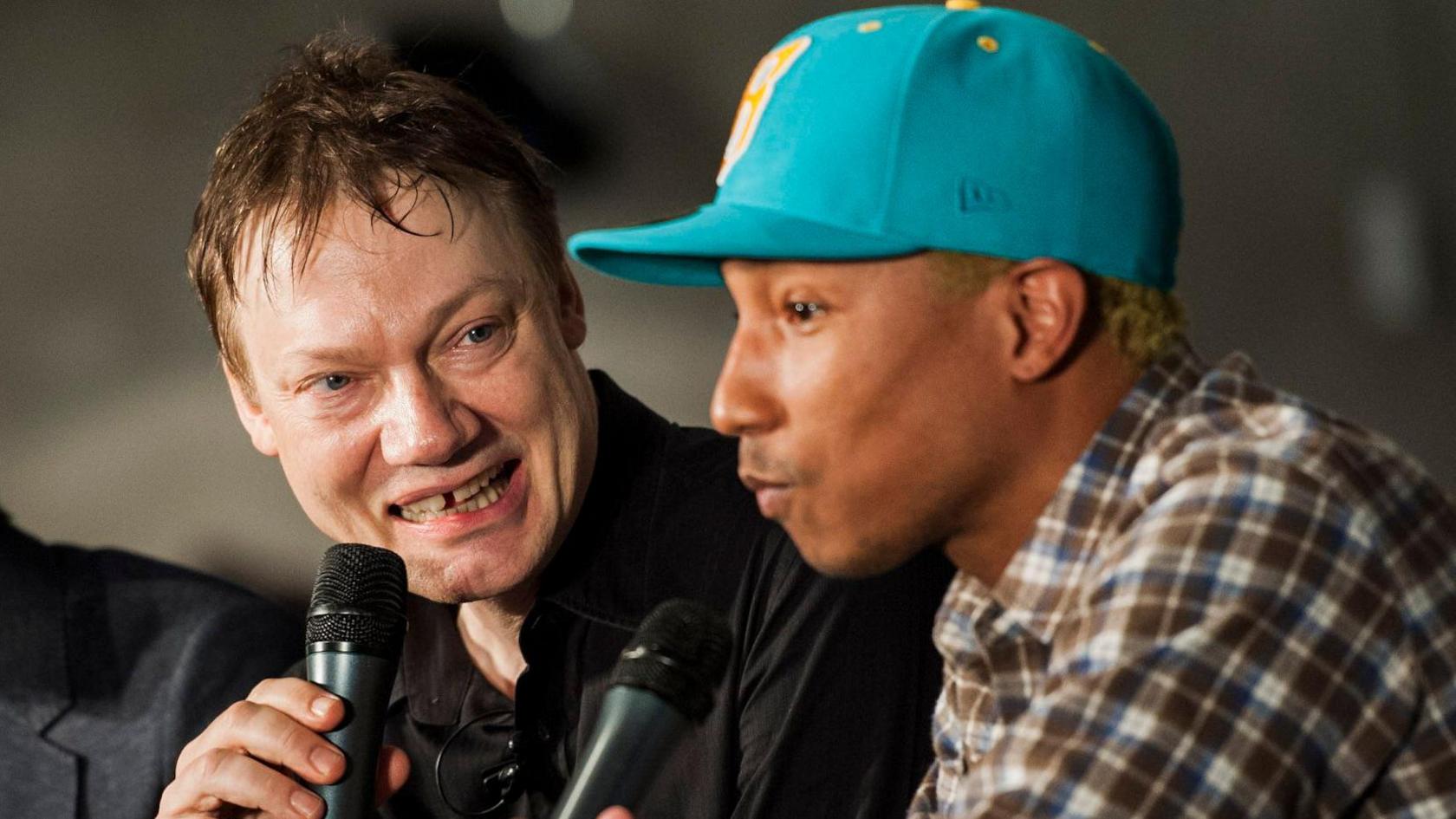 William Orbit with Pharrell Williams in 2012