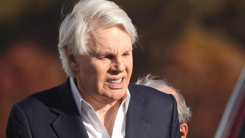 Abercrombie & Fitch CEO Mike Jeffries outside of a federal court in New York in October 2024