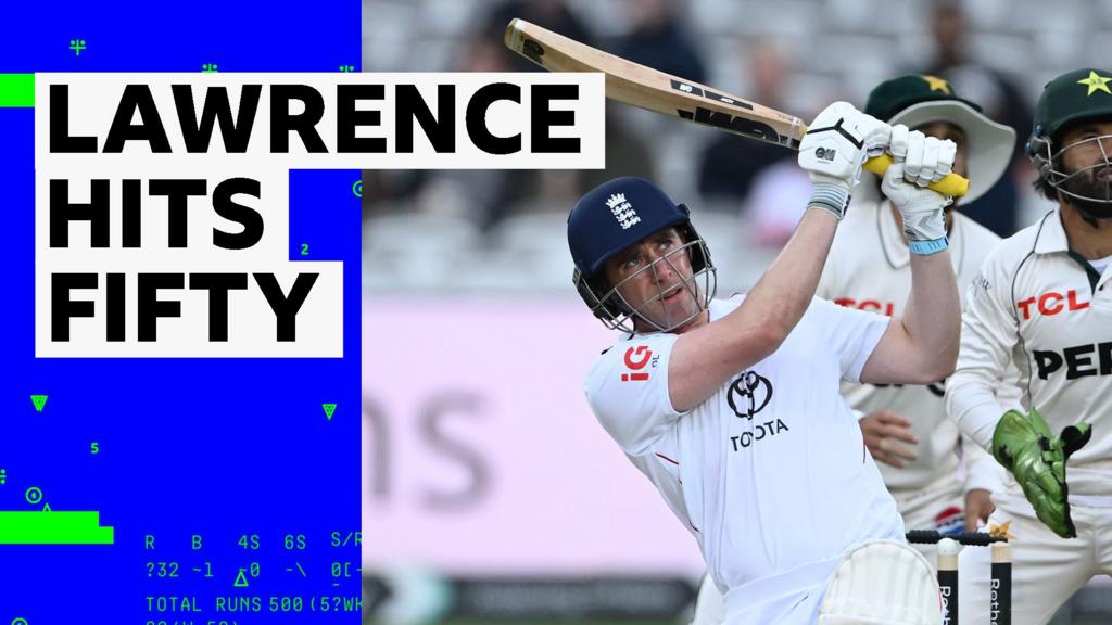 ‘A gritty innings’ – Lawrence digs in to help England build big lead ‘A gritty innings’ – Lawrence digs in to help England build big lead