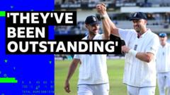 England’s two-man show – Tongue and Robinson take five wickets each England’s two-man show – Tongue and Robinson take five wickets each