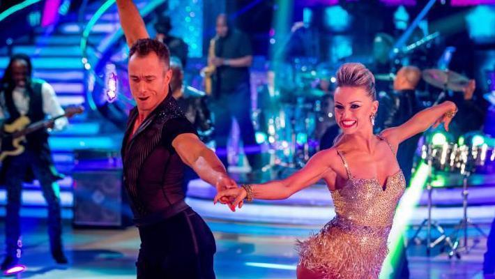 James and Ola Jordan on Strictly Come Dancing