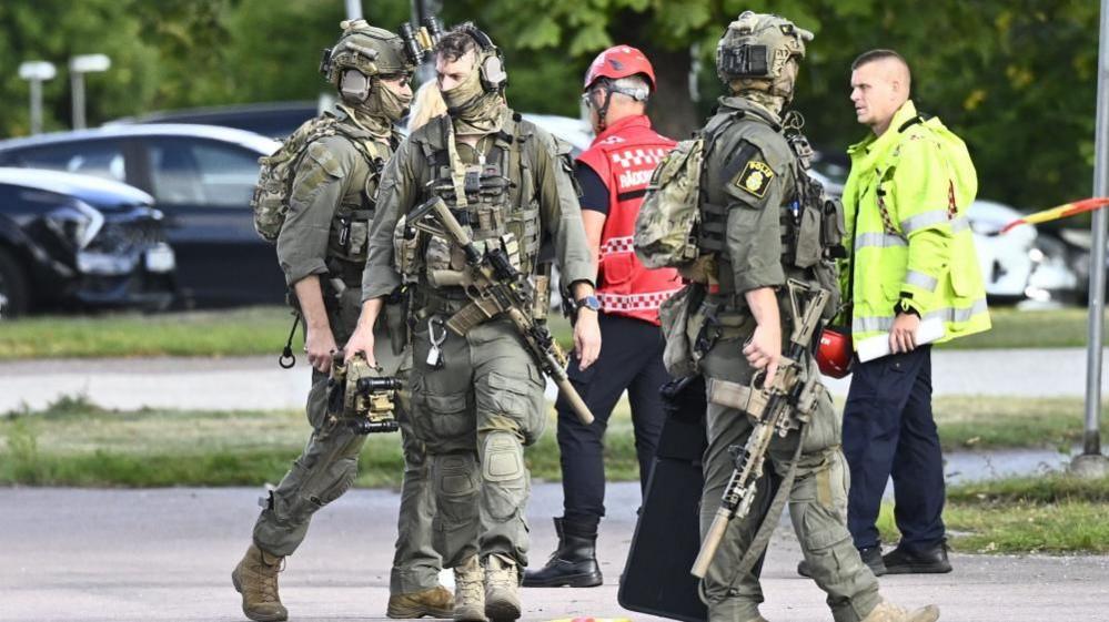 Two teenagers seriously injured after sword attack at Swedish school Two teenagers seriously injured after sword attack at Swedish school
