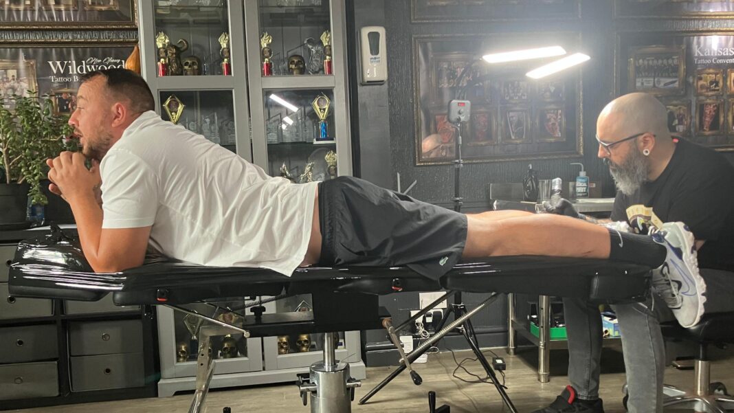 Fan adds ‘just joking’ to England World Cup win tattoo Fan adds ‘just joking’ to England World Cup win tattoo
