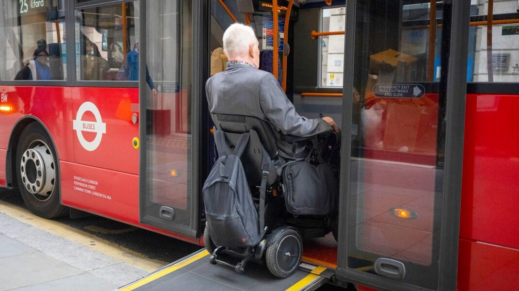 Disabled people in England to get 24-hour free bus travel Disabled people in England to get 24-hour free bus travel