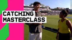 Rainford-Brent and Finn give a catching masterclass Rainford-Brent and Finn give a catching masterclass