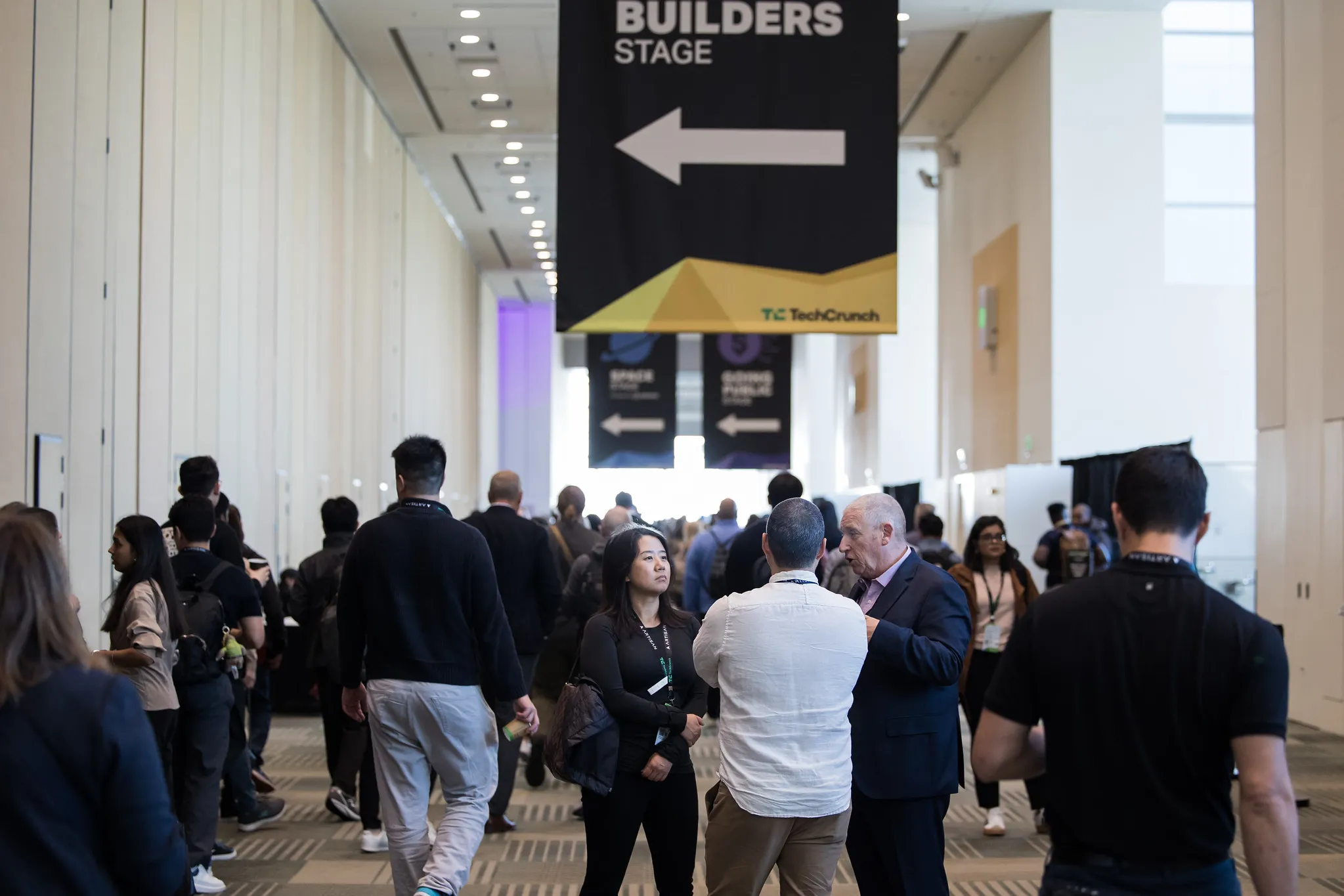 TechCrunch's Builders Stage at the 2025 Disrupt event