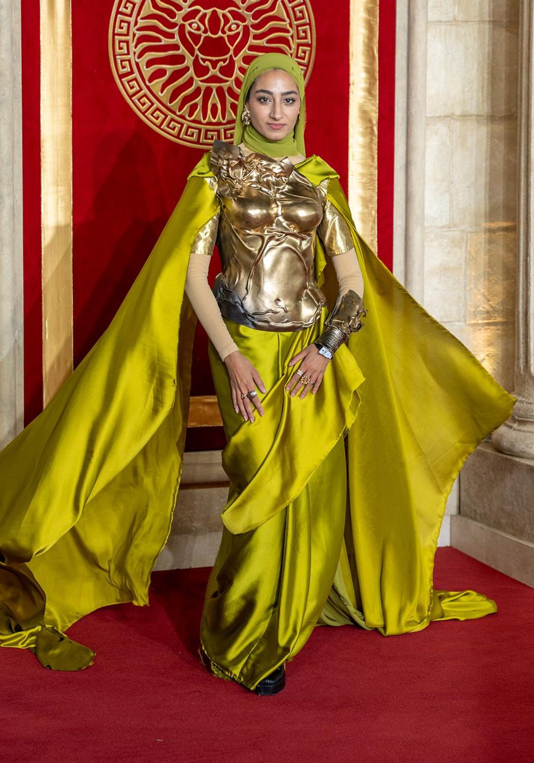 Zainab Jiwa attends "Gladiator II" The Royal Film Performance and Global Premiere at Leicester Square on November 13, 2024 in London, England.