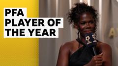 ‘Truly honoured’ – Shaw wins PFA player of the year award ‘Truly honoured’ – Shaw wins PFA player of the year award