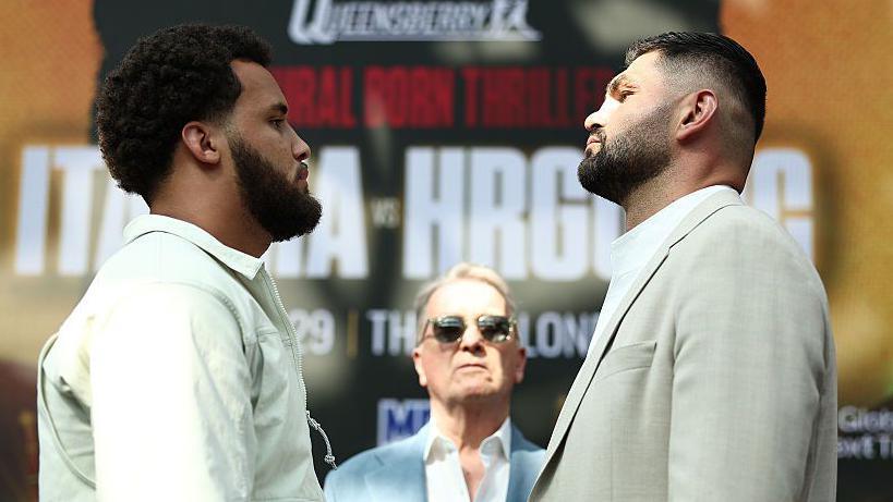 Moses Itauma faces off with Filip Hrgovic
