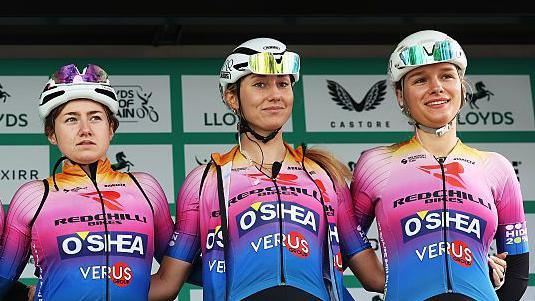 Rider ‘nearly hit’ by car on day one of Tour of Britain Women Rider ‘nearly hit’ by car on day one of Tour of Britain Women