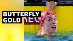 ‘Outstanding!’ GB’s Macinnes wins 200m butterfly gold with ‘gutsy’ swim ‘Outstanding!’ GB’s Macinnes wins 200m butterfly gold with ‘gutsy’ swim