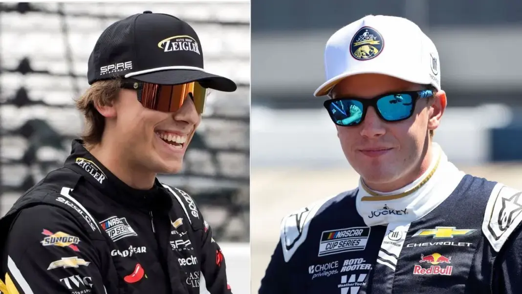 “And I was like, come on, man”: Connor Zilisch pulls back the curtain on Carson Hocevar’s antics pre-race in New Hampshire “And I was like, come on, man”: Connor Zilisch pulls back the curtain on Carson Hocevar’s antics pre-race in New Hampshire