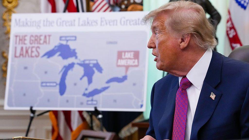 Trump pushes Apple to change ‘Lake Ontario’ to ‘Lake America’ on its maps Trump pushes Apple to change ‘Lake Ontario’ to ‘Lake America’ on its maps
