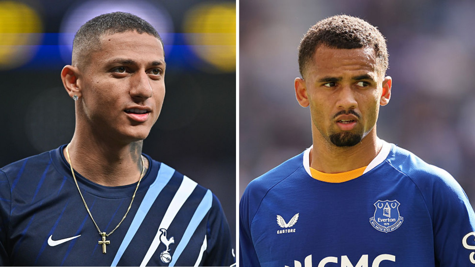 Richarlison and Iliman Ndiaye