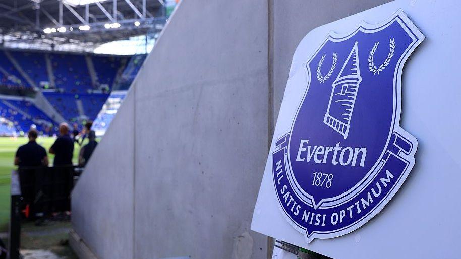 A general view of inside Everton's stadium