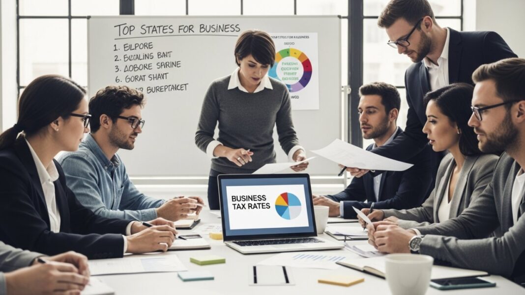 Top 10 States With the Lowest Business Tax Rates Top 10 States With the Lowest Business Tax Rates