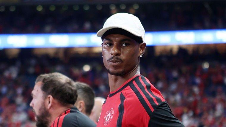Manchester United forward Marcus Rashford