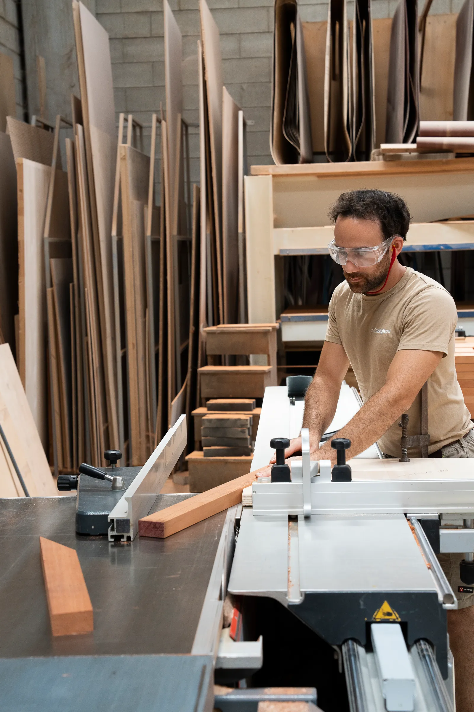 Image may contain Adult Person and Woodworking