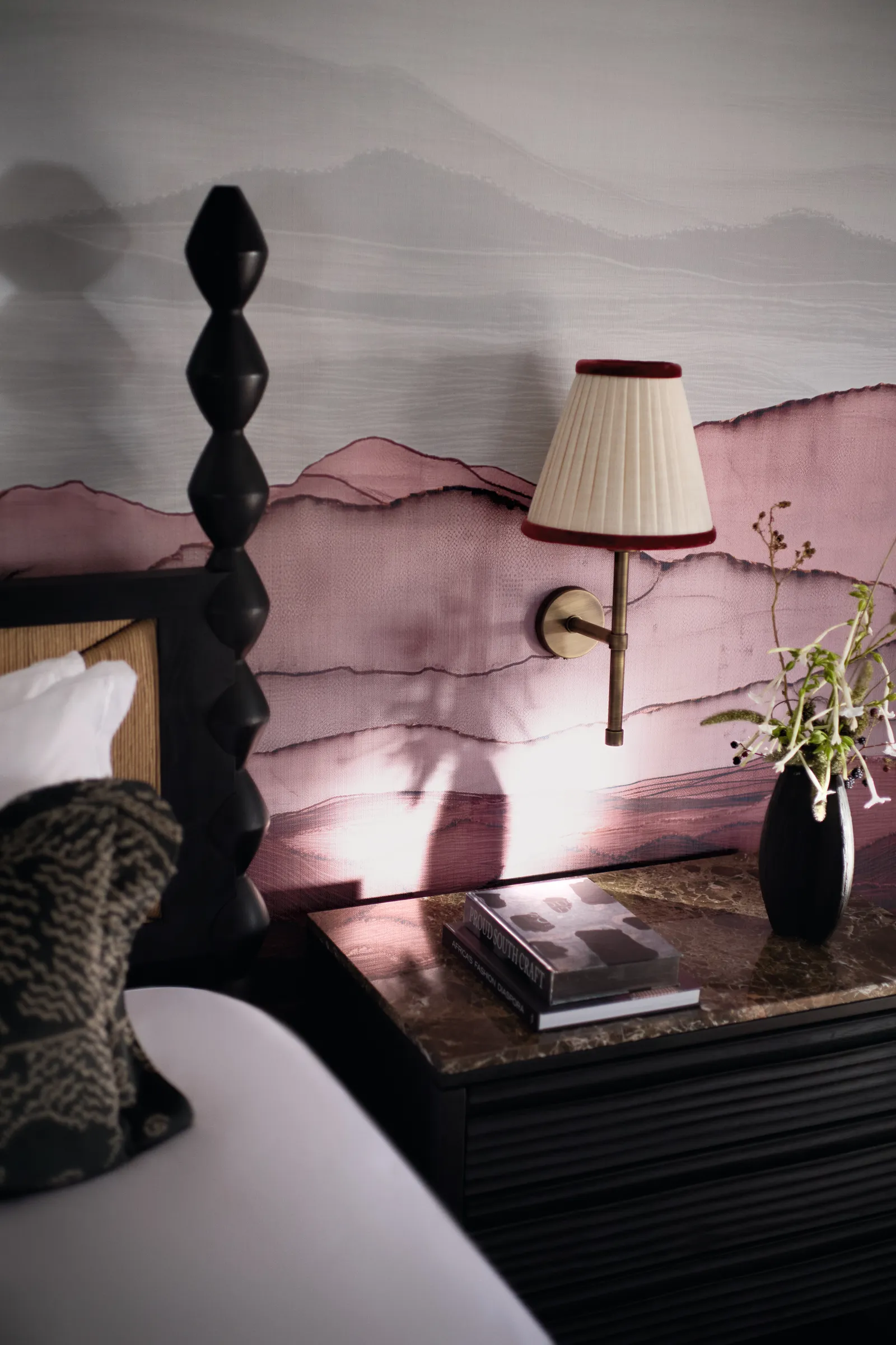 Image may contain Lamp Floor Lamp and Plant