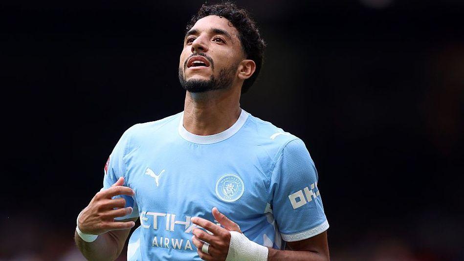 Manchester City forward Omar Marmoush
