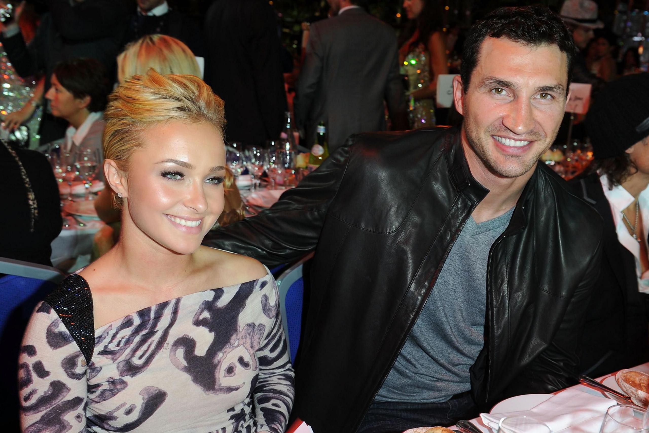 Hayden Panettiere and Wladimir Klitschko