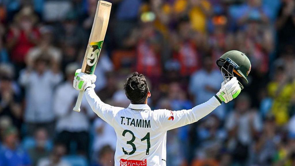 Hasan hits Bangladesh’s first century in Australia Hasan hits Bangladesh’s first century in Australia
