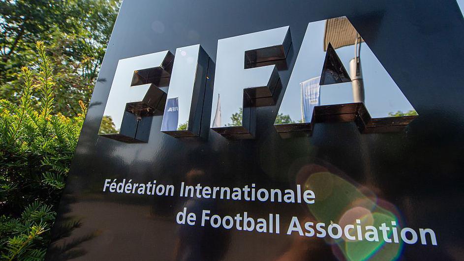 General view outside Fifa global headquarters in Zurich, Switzerland.