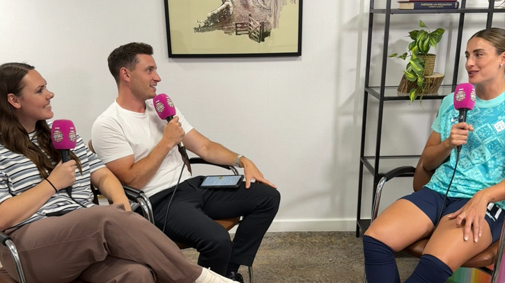 Alexia Putellas speaking to the BBC Women's Football Weekly podcast