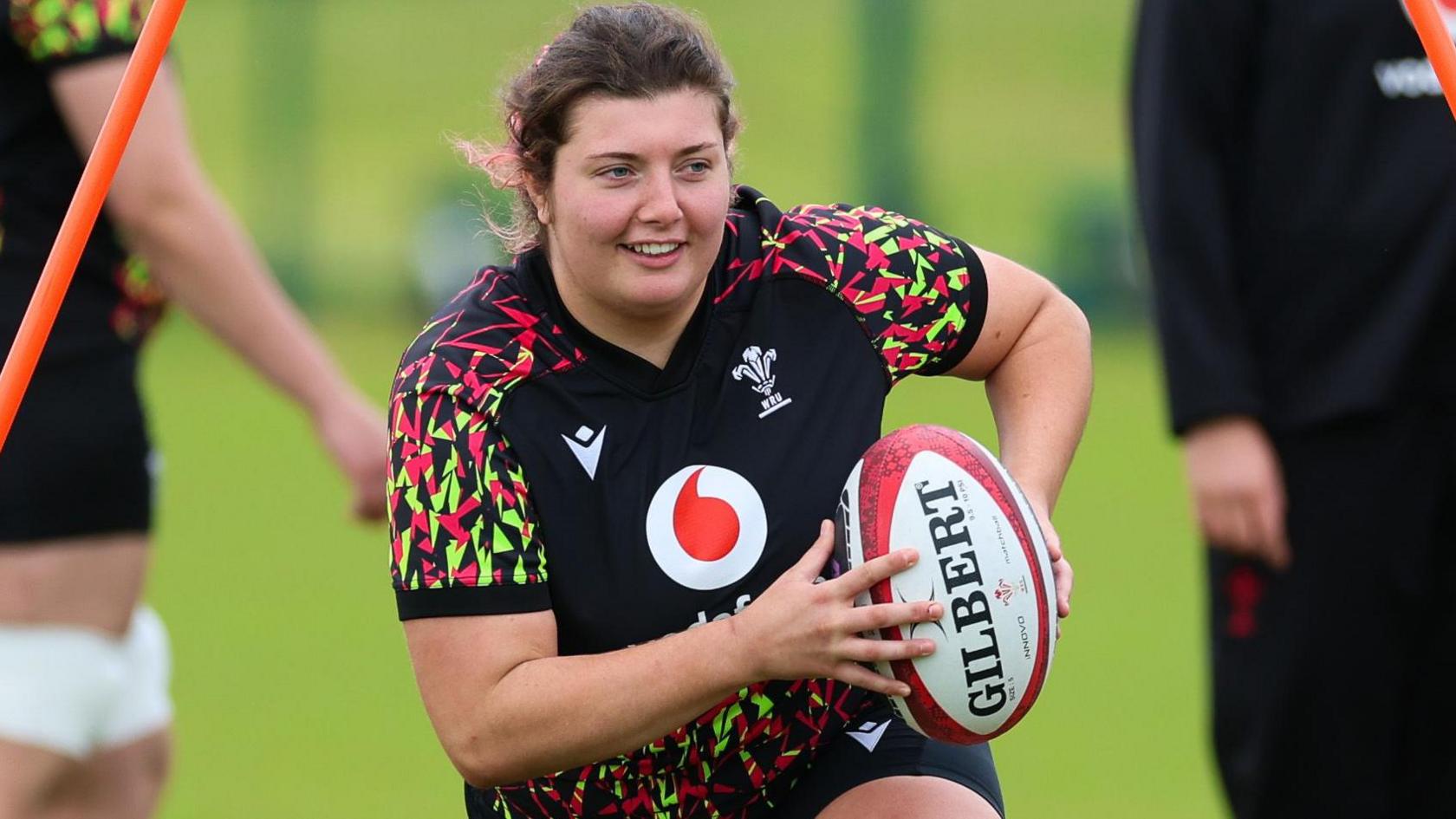 Stella Orrin in Wales training