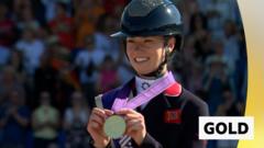 Fry and Glamourdale win world individual dressage gold Fry and Glamourdale win world individual dressage gold
